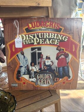 Ludacris Presents Disturbing Tha Peace - Golden Grain Vinyl Cover Art